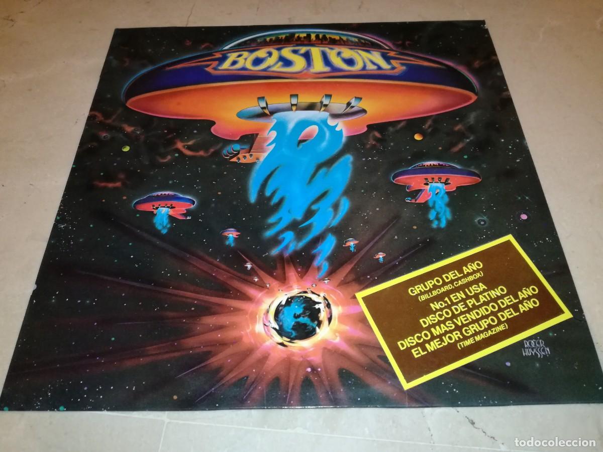 Discos de vinilo: BOSTON-SU PRIMER LP-EDICI&Oacute;N ESPA&Ntilde;OLA-VINILO EN EXCELENTE ESTADO