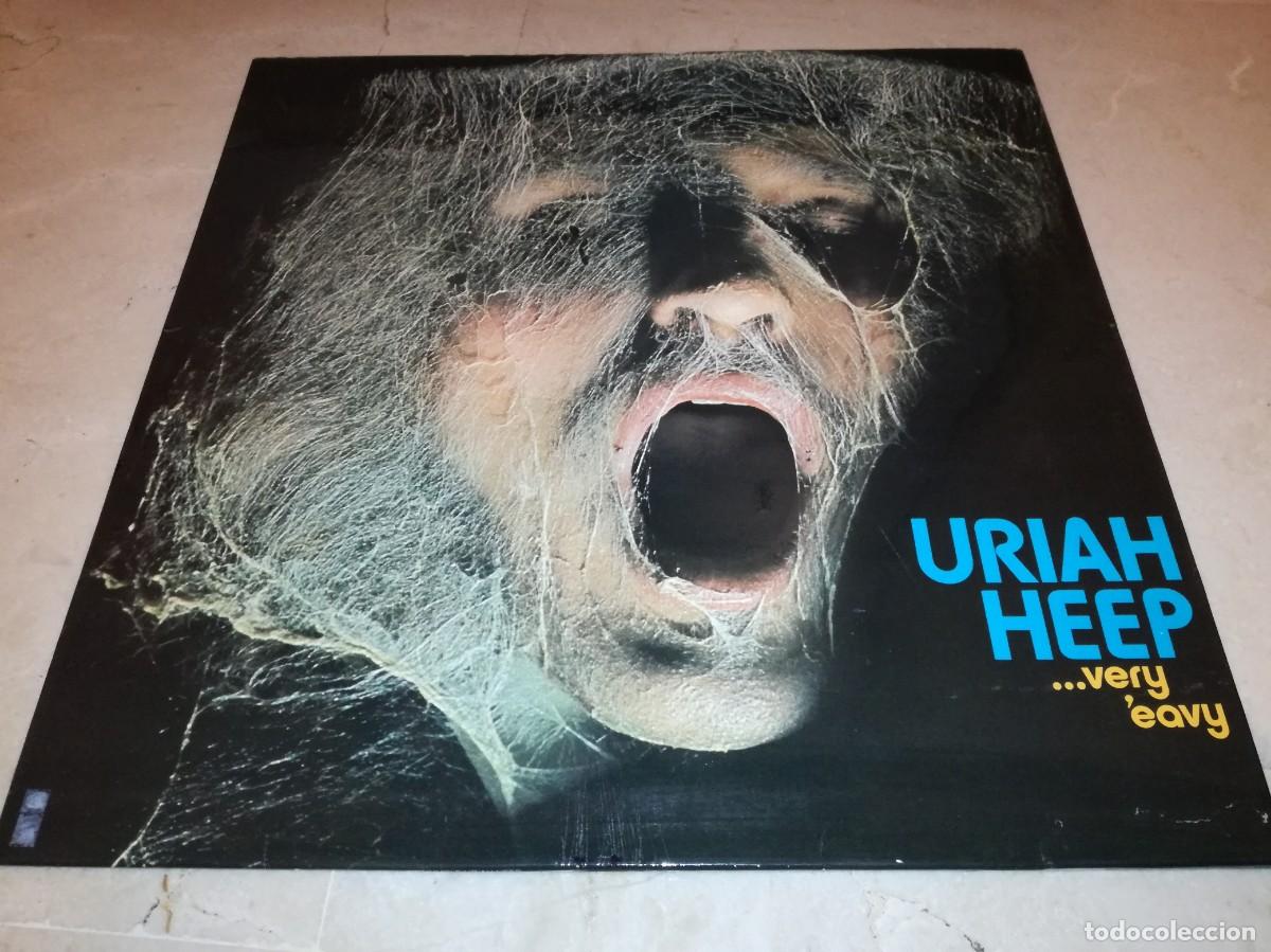 Discos de vinilo: URIAH HEEP-VERY&acute; EAVY VERY&acute; UMBLE-GATEFOLD-EN MUY BUEN ESTADO