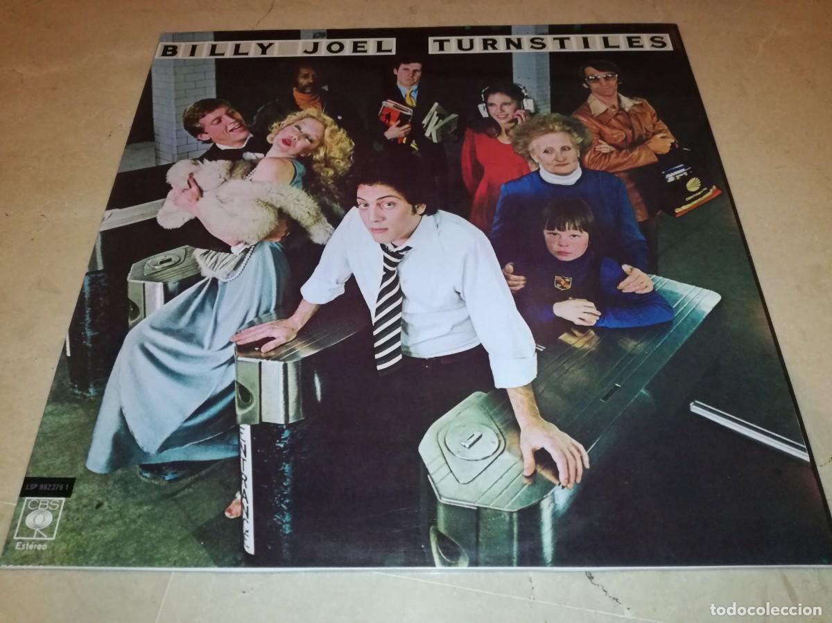 Discos de vinilo: BILLY JOEL-TURNSTILES-EDICI&Oacute;N ESPA&Ntilde;OLA-EN EXCELENTE ESTADO