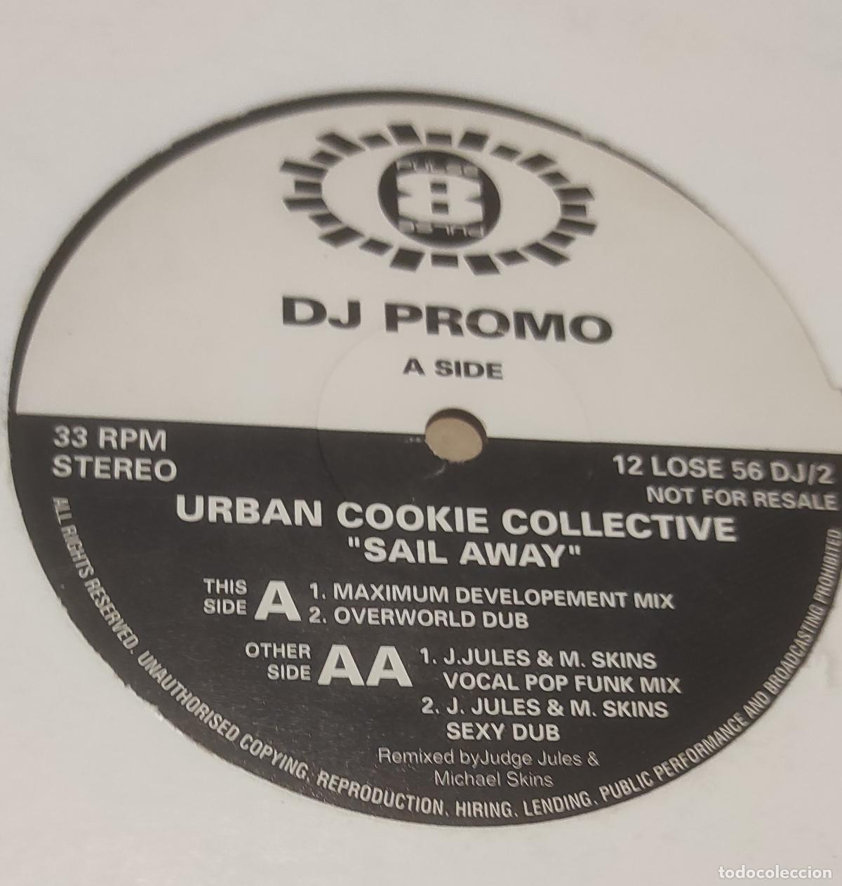 Discos de vinilo: Urban Cookie Collective &ndash; Sail Away-MAXI-PROMOCIONAL