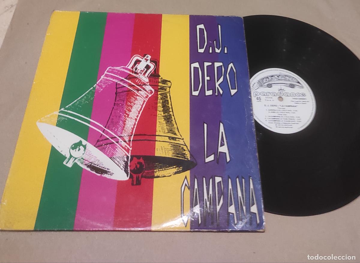 Discos de vinilo: DJ DERO-LA CAMPANA- MAXI-ESPA&Ntilde;A- - Foto 1