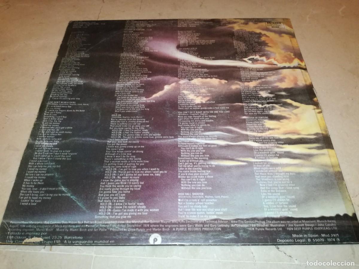 Discos de vinilo: DEEP PURPLE-STORMBRINGER-ORIGINAL ESPA&Ntilde;OL 1974 - Foto 2