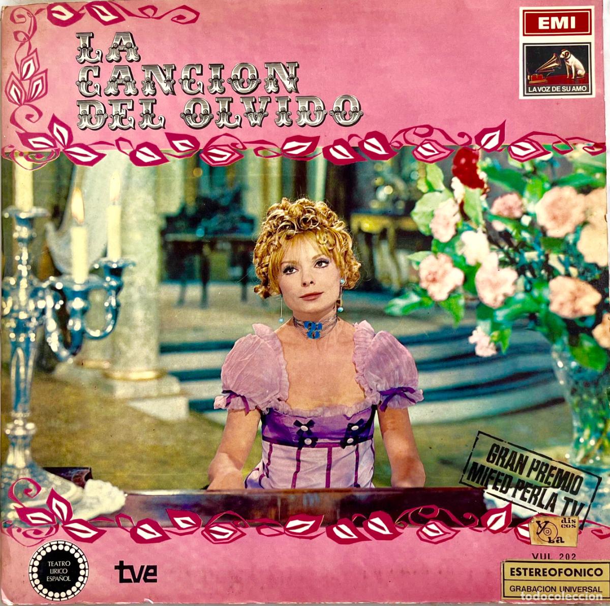 Discos de vinilo: LA CANCION DEL OLVIDO.F.SAURA. I. RIVAS. J. CUBEIRO. L. SAGI-VELA. JUAN DE ORDU&Ntilde;A. LP CON LIBRETO