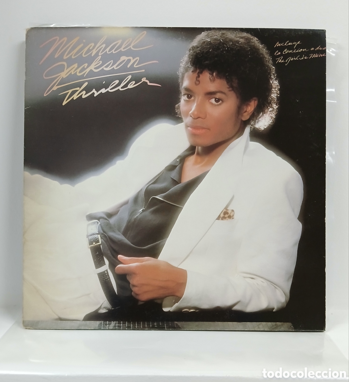 Discos de vinilo: MICHAEL JACKSON &rdquo;THRILLER&rdquo; LP. ORIG. SPAIN. 1982 (VINILO VG++)