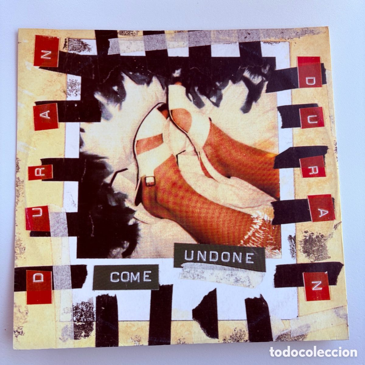 Discos de vinilo: Maxi 12&rsquo;&rsquo; duran duran come undone edicion promo italiana de 1993