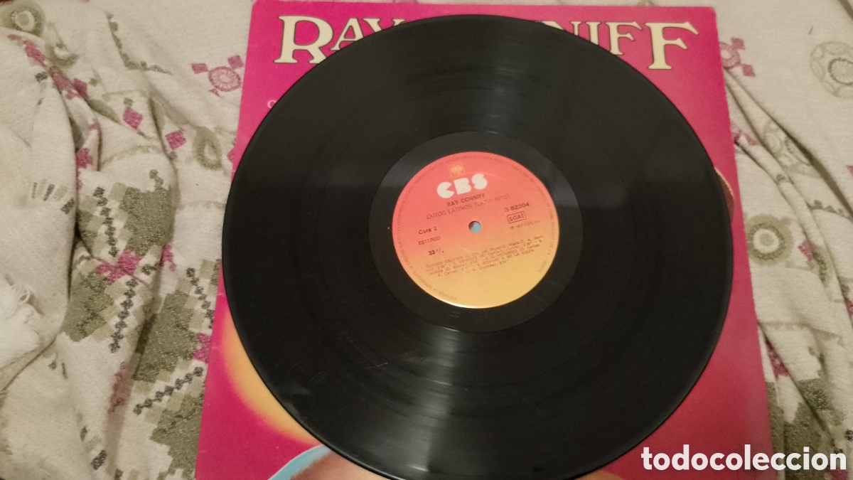 Discos de vinilo: Ray conniff grandes &eacute;xitos latinos - Foto 4