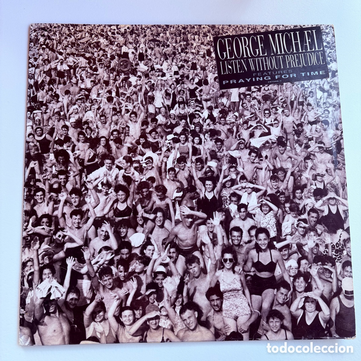 Discos de vinilo: Lp george michael Listen Without Prejudice Vol. 1 edicion espa&ntilde;ola de 1990