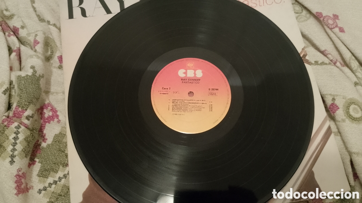 Discos de vinilo: Ray conniff fant&aacute;stico grandes &eacute;xitos - Foto 4