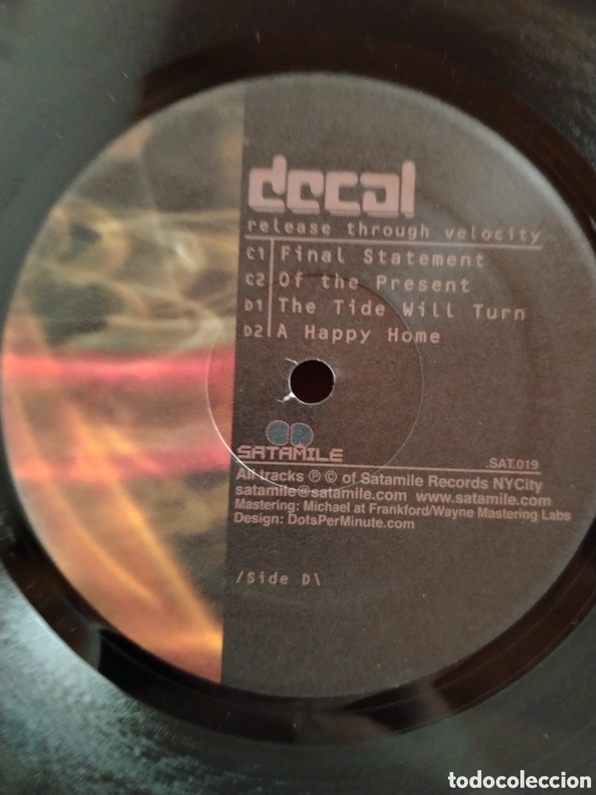 Discos de vinilo: DECAL - Release Through Velocity 2Lp (Techno / Electro) - Foto 5
