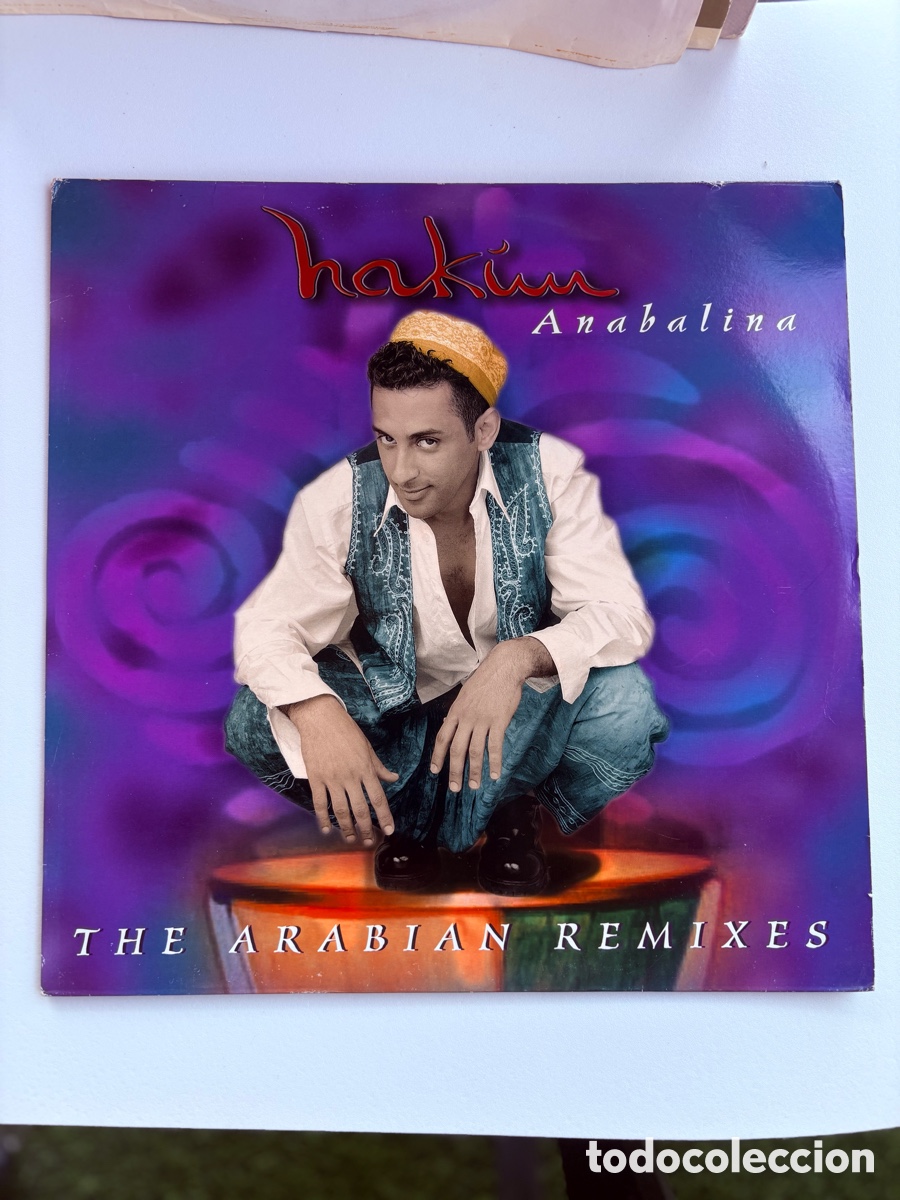 Discos de vinilo: Maxi 12&rsquo;&rsquo; hakim Anabalina (The Arabian Remixes) edicion espa&ntilde;ola de 1998