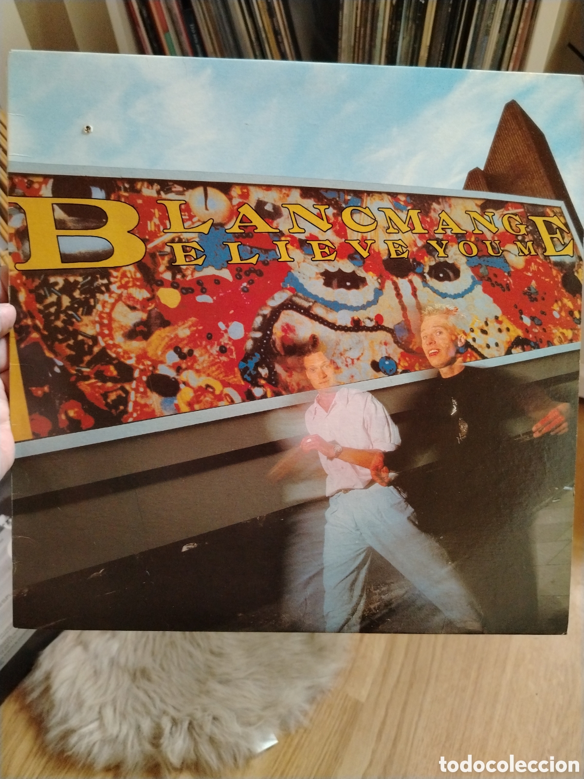 Discos de vinilo: BLANCMANGE - Belive You Me, Lp 1985 (London)