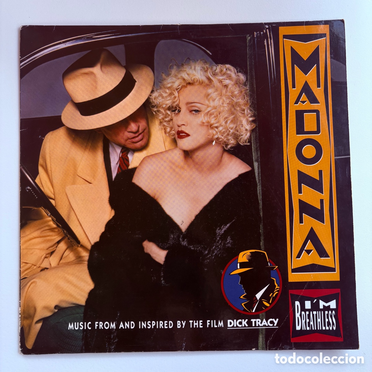 Discos de vinilo: Lp madonna banda sonora de la pel&iacute;cula dick tracy edicion europea de 1990