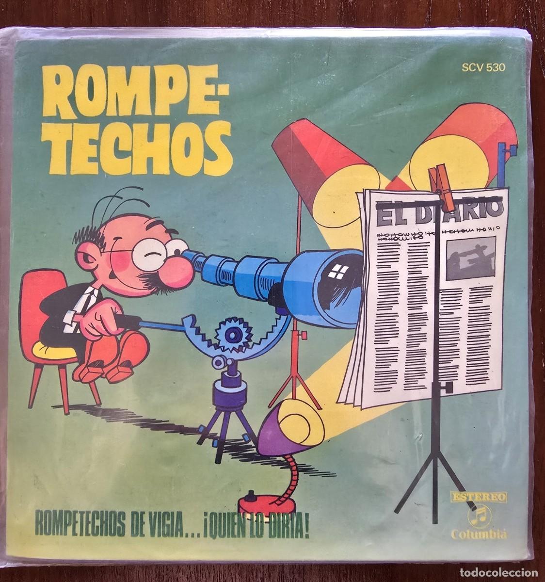 Discos de vinilo: Disco Single.Rompetechos de Vigia quien lo diria+Tebeo - Foto 1