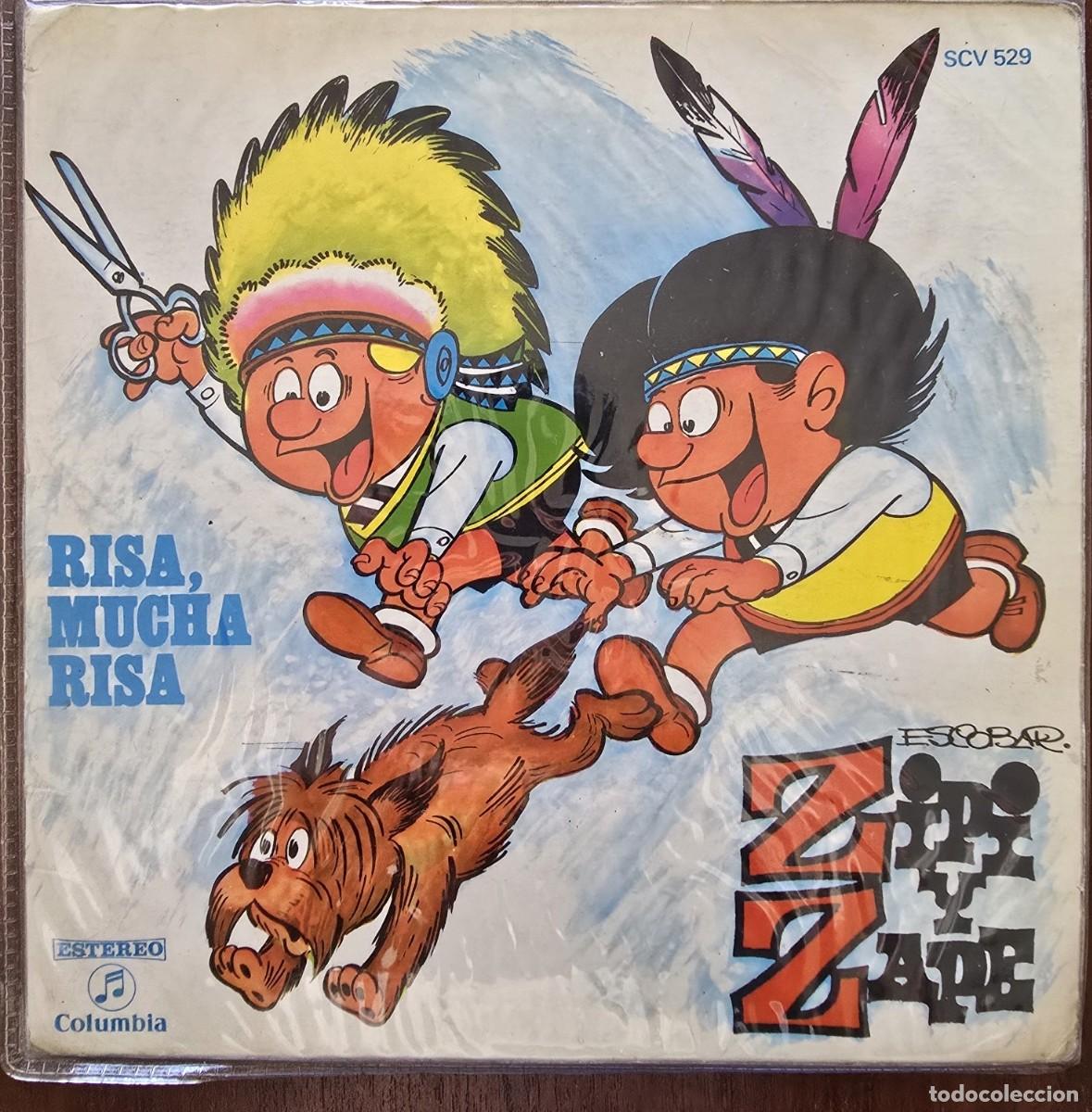 Discos de vinilo: Disco Single.Zipi y Zape.Risa mucha Risa+Tebeo