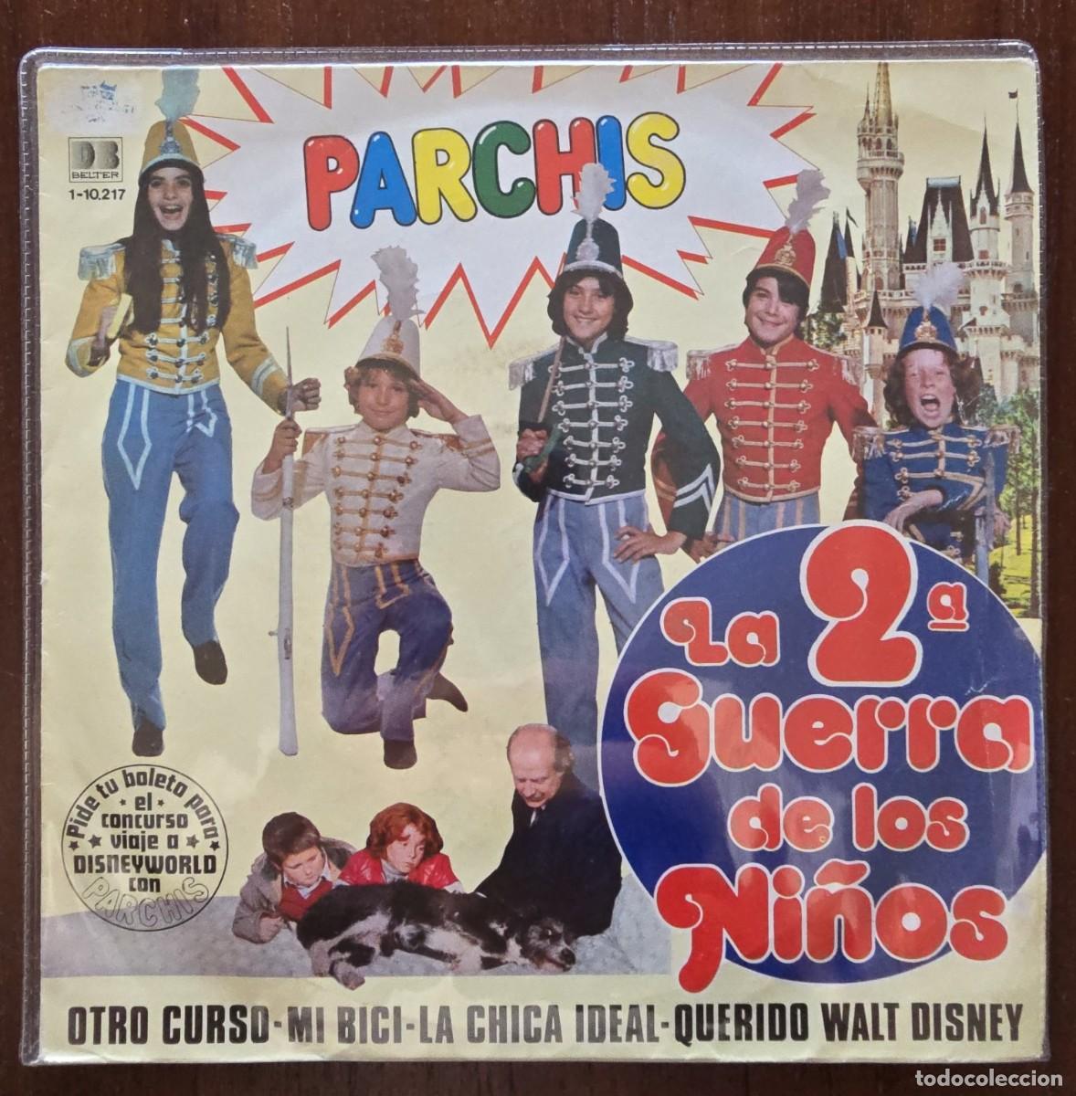 Discos de vinilo: Disco Single.Parchis.La 2&ordf; Guerra de los Ni&ntilde;os.1981