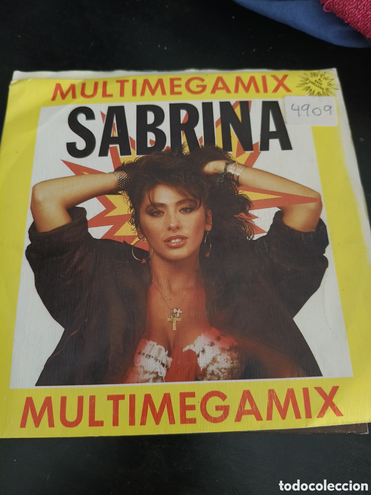 Discos de vinilo: Sabrina &ndash; Multimegamix. Vinilo 7' single promo 1988 Espa&ntilde;a
