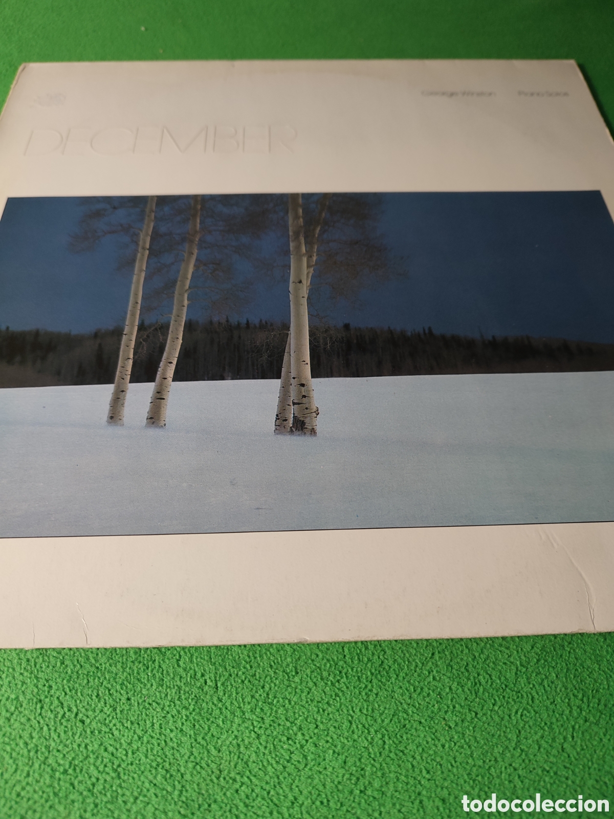 Discos de vinilo: George Winston - Piano solos - December - Foto 1