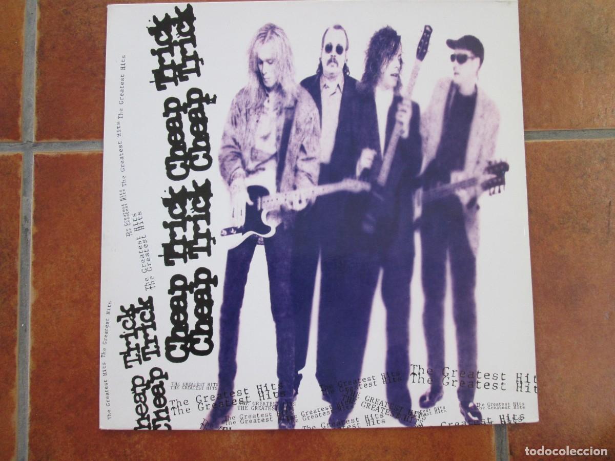 Discos de vinilo: CHEAP TRICK - The Greatest Hits. LP, ed espa&ntilde;ola 12&rdquo; 1991. Magn&iacute;fico estado (VG+/NM)
