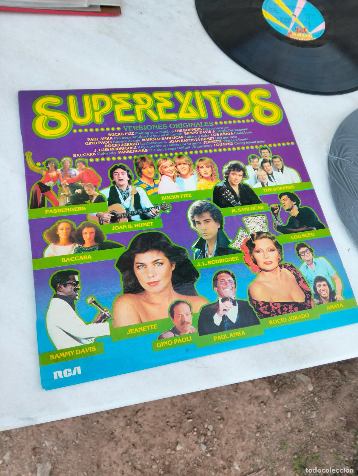 Discos de vinil: Superexitos versiones originales bucks fizz the boppers paul anka jurado disco de vinilo vintage lp