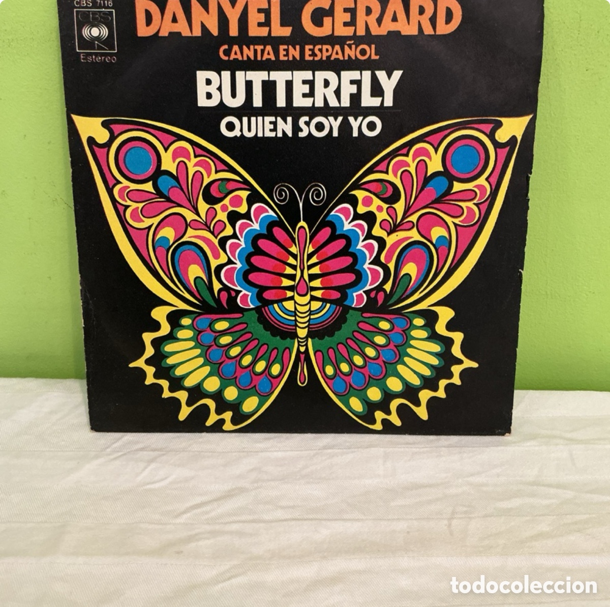 Discos de vinilo: Danyel G&eacute;rard &ndash; Butterfly &ndash; Single espa&ntilde;ol 1971 - Foto 1