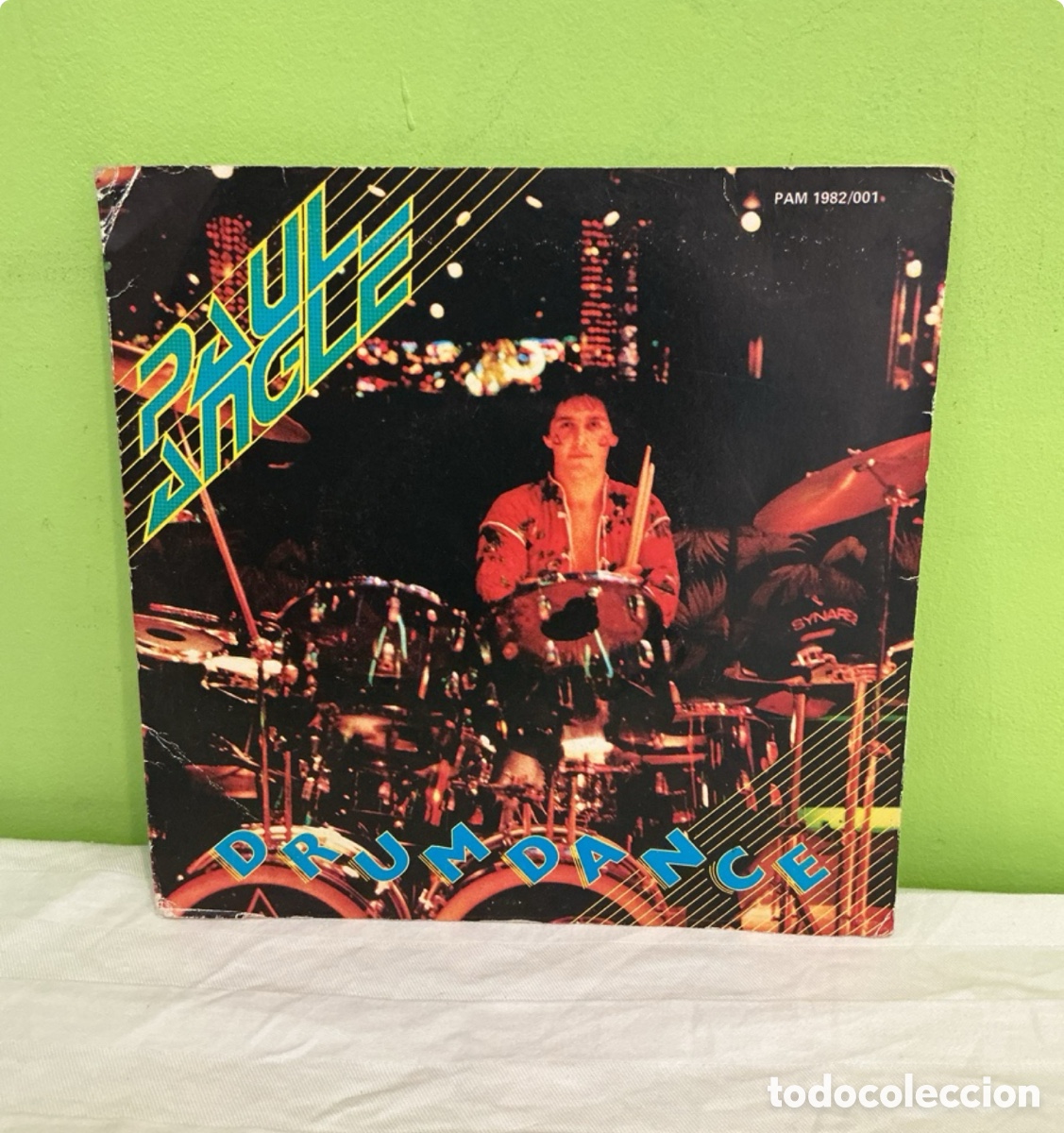 Vinyl records: Paul Angle &ndash; Drum Dance &ndash; Single 1982