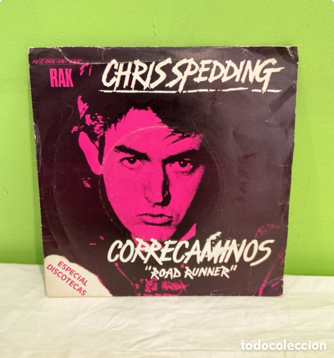 Discos de vinilo: Chris Spedding &ndash; Correcaminos &ndash; Single 1978 - Foto 1