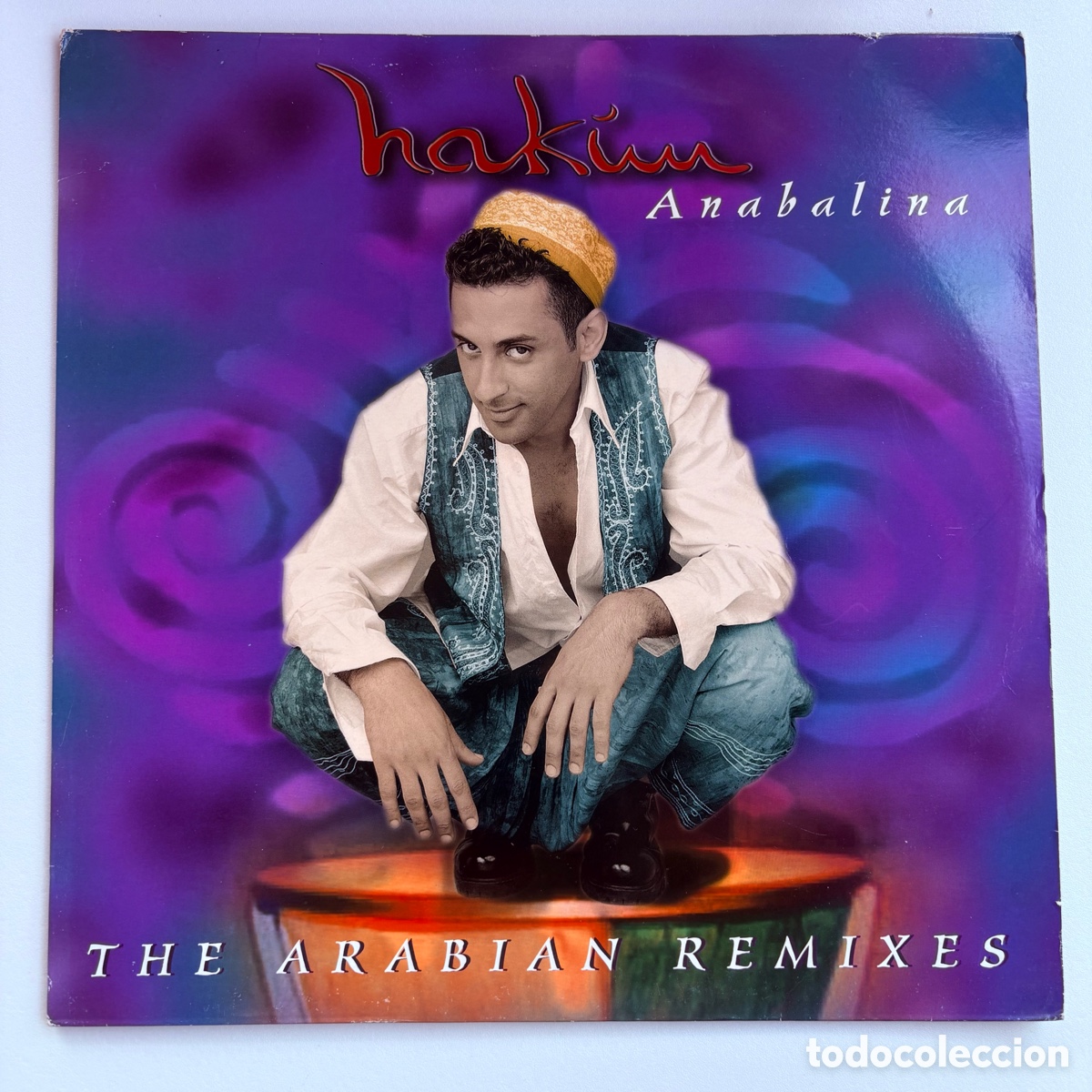 Discos de vinilo: Maxi 12&rsquo;&rsquo; hakim Anabalina (The Arabian Remixes) edicion espa&ntilde;ola de 1998