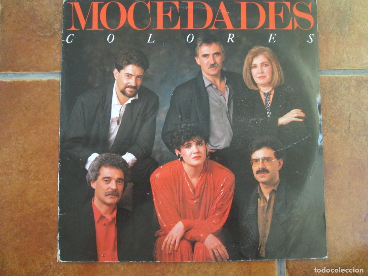 Discos de vinilo: MOCEDADES - Colores. LP, ed espa&ntilde;ola 12&rdquo; 1986. Insert. Muy buen estado (VG+)