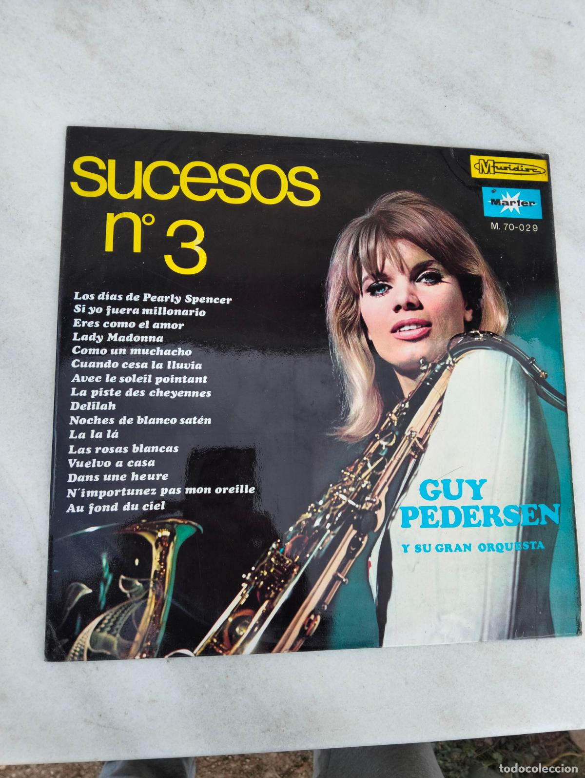 Vinyl-Schallplatten: Sucesos n&ordm;3 los dias de pearly spencer guy pedersen y su gran orquesta disco de vinilo vintage lp