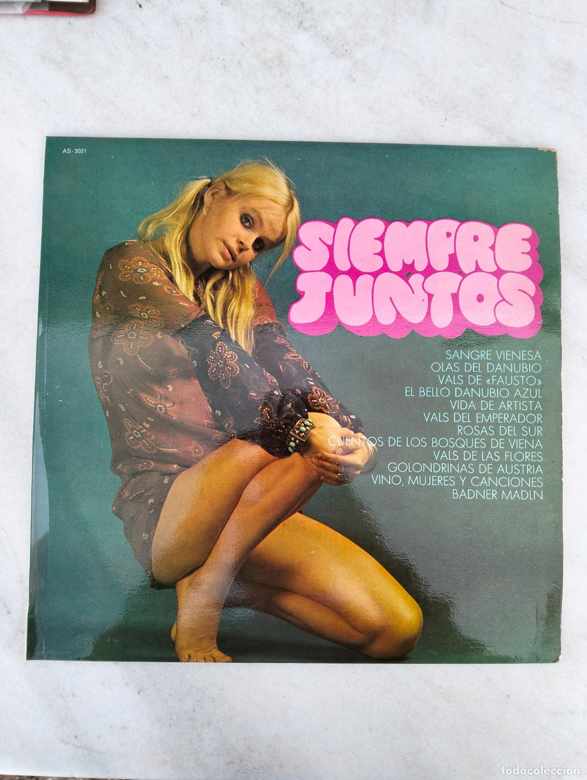 Vinyl-Schallplatten: Siempre juntos sangre vienesa olas del danubio vals de fausto disco de vinilo vintage lp
