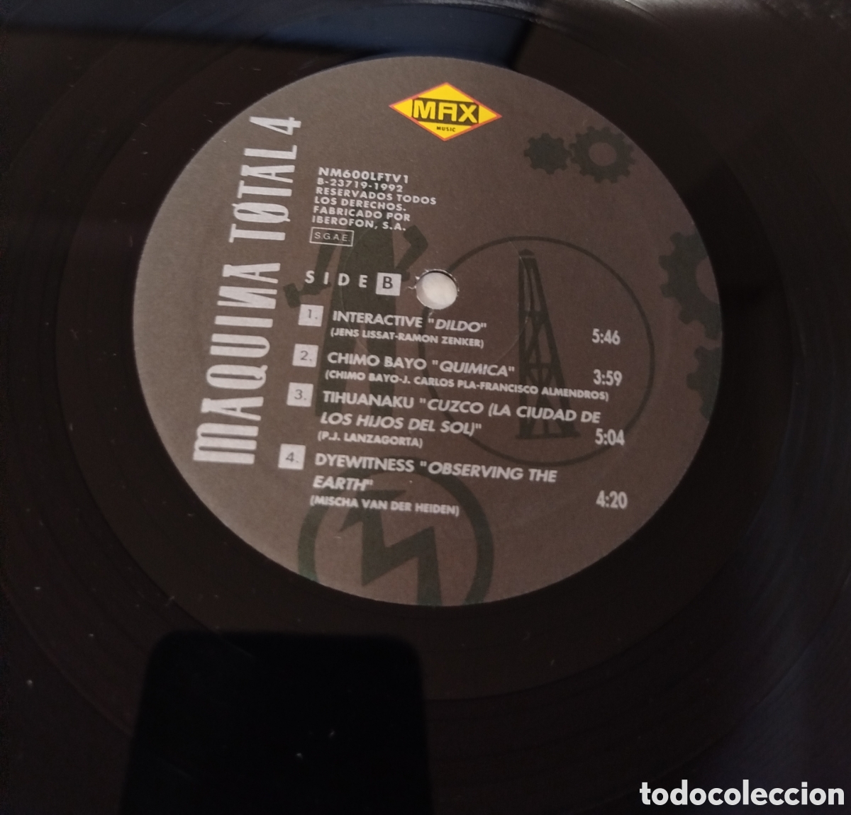 Discos de vinilo: Maquina total 4. VV.AA. Doble LP - Foto 3