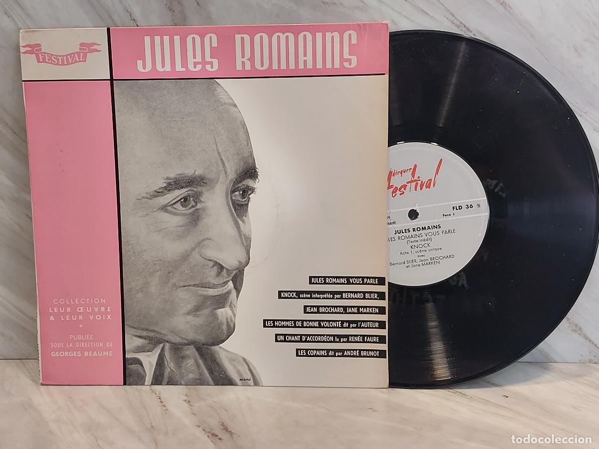 Discos de vinilo: 10 PULGADAS!! | JULES ROMAINS | LEUR &OElig;UVRE & LEUR VOIX | FESTIVAL FLD 36 | FRANCIA