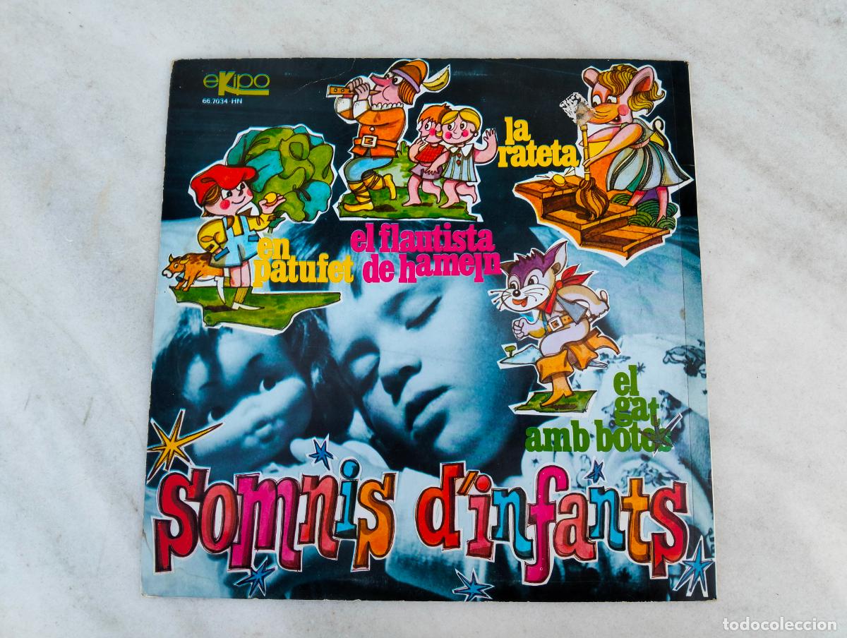 Vinyl-Schallplatten: Somnis d'infants en patufet el flautista de hamelin la rateta ekipo disco de vinilo vintage lp