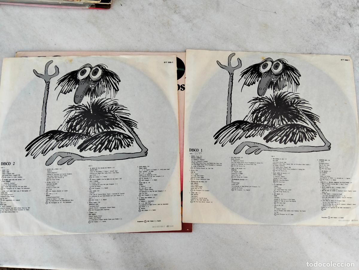 Discos de vinilo: Monstruo 30 exitos versiones originales 2 lps disco de vinilo vintage lp - Foto 2