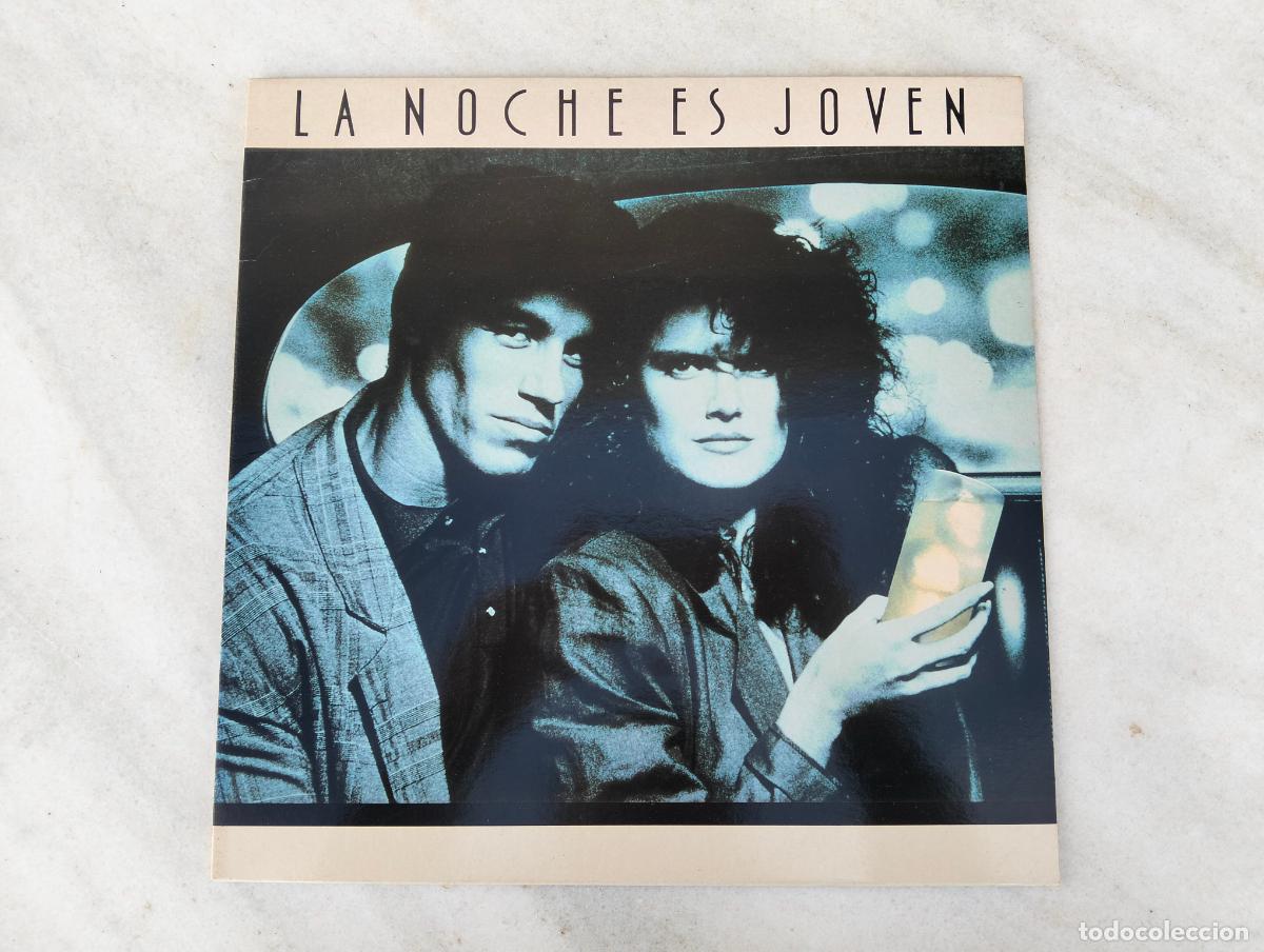 Discos de vinil: La noche es joven kas expro disco de vinilo vintage lp