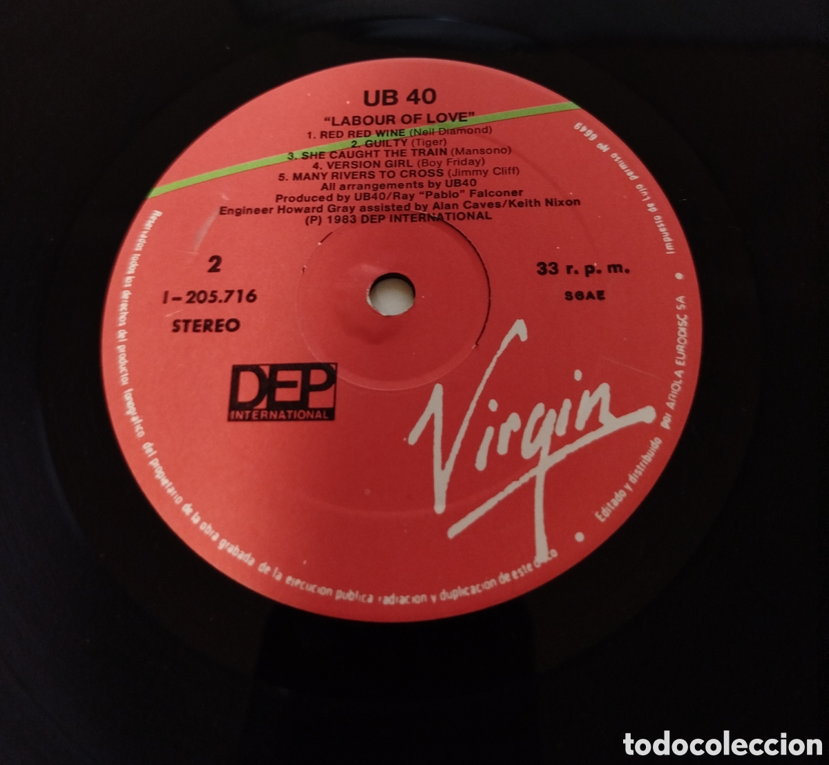 Discos de vinilo: UB40 - labour of love - Foto 3