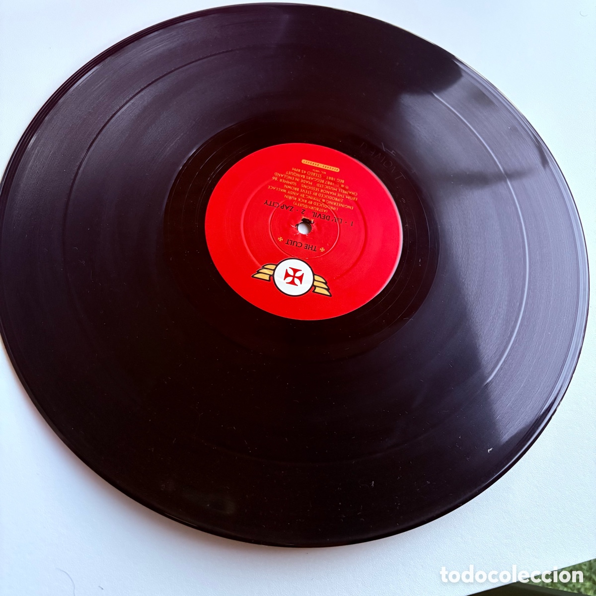 Discos de vinilo: Maxi 12&rsquo;&rsquo; the cult Lil Devil edicion UK de 1987 - Foto 3