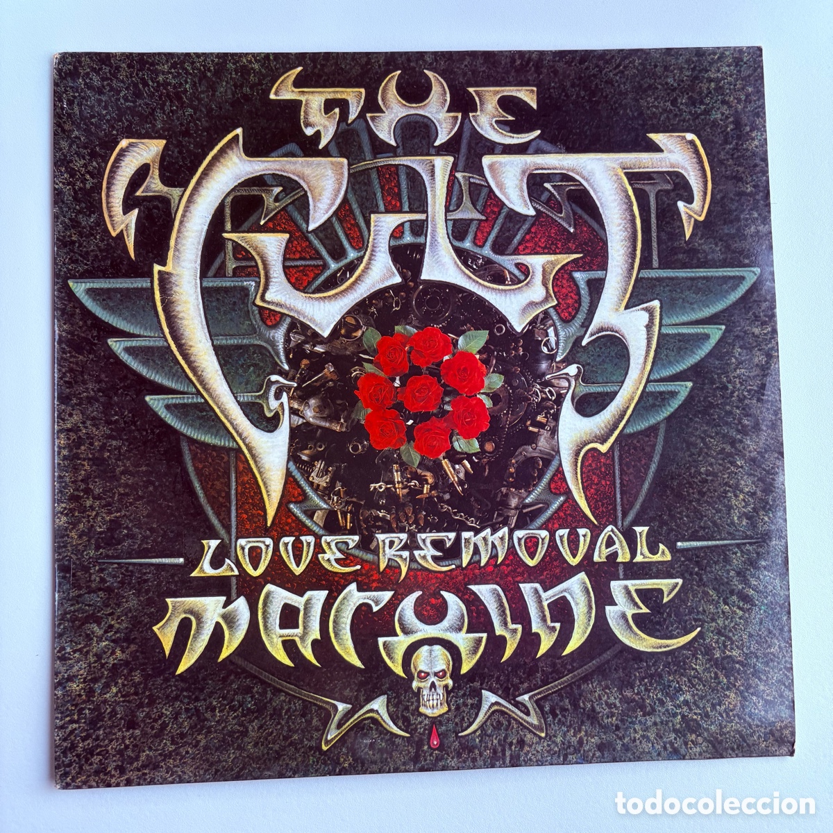 Discos de vinilo: Maxi 12&rsquo;&rsquo; the cult Love Removal Machine edicion UK de 1987