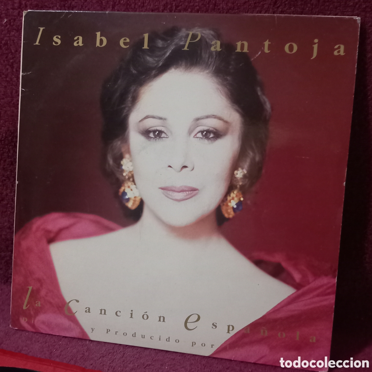 Dischi in vinile: LP DOBLE ISABEL PANTOJA/LA CANCION ESPA&Ntilde;OLA(1990 RCA)CON 2 ENCARTES