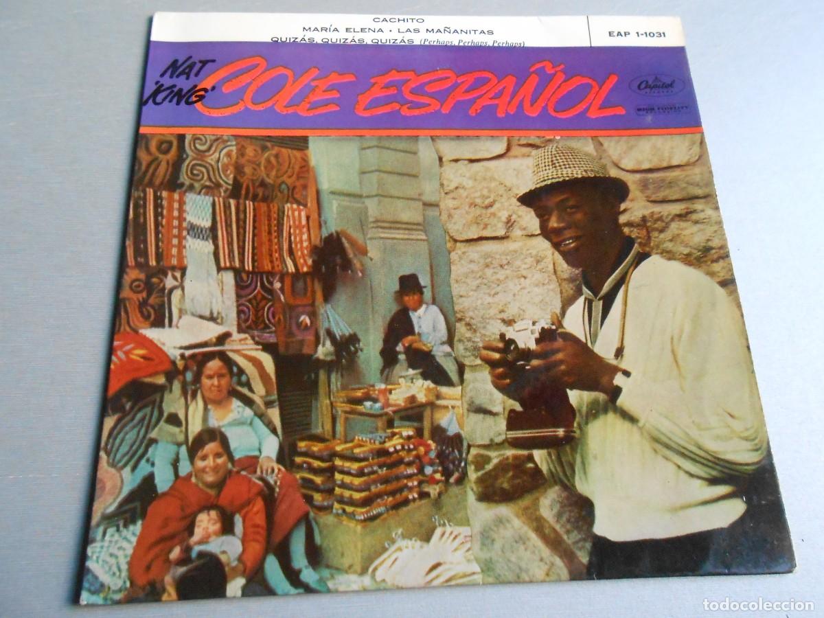 Discos de vinilo: NAT KING COLE - ESPA&Ntilde;OL -, EP , CACHITO + 3, A&Ntilde;O 1958, CAPITOL EAP 1-1031