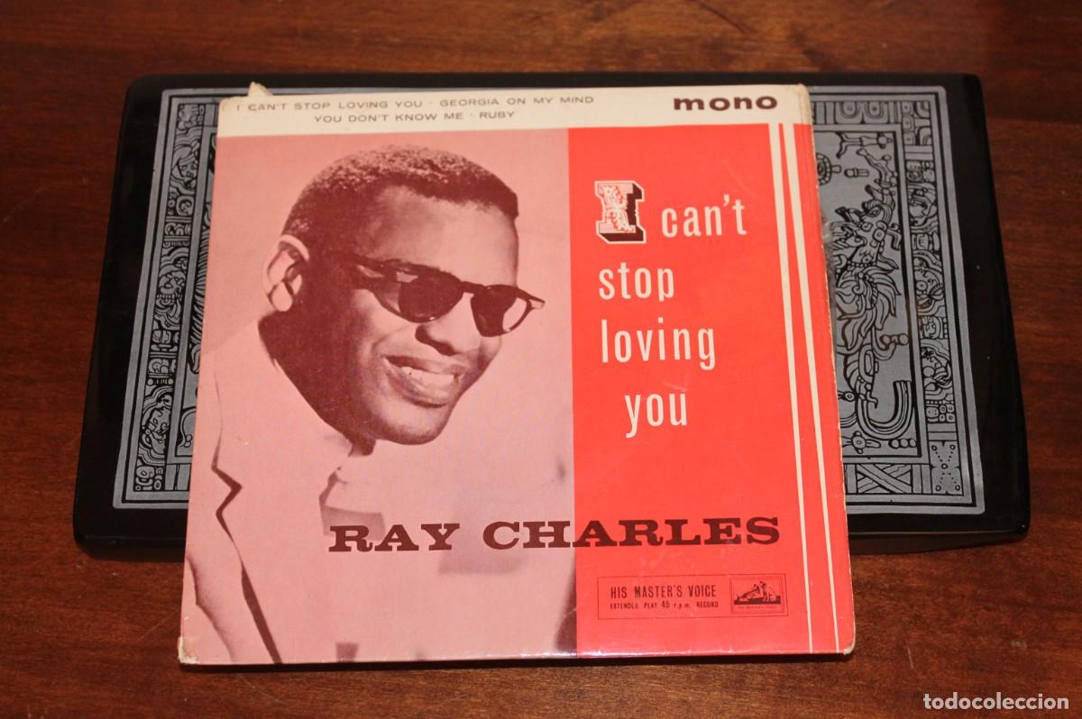 Discos de vinilo: RAY CHARLES - I CAN&acute;T STOP LOVING YOU - Foto 1