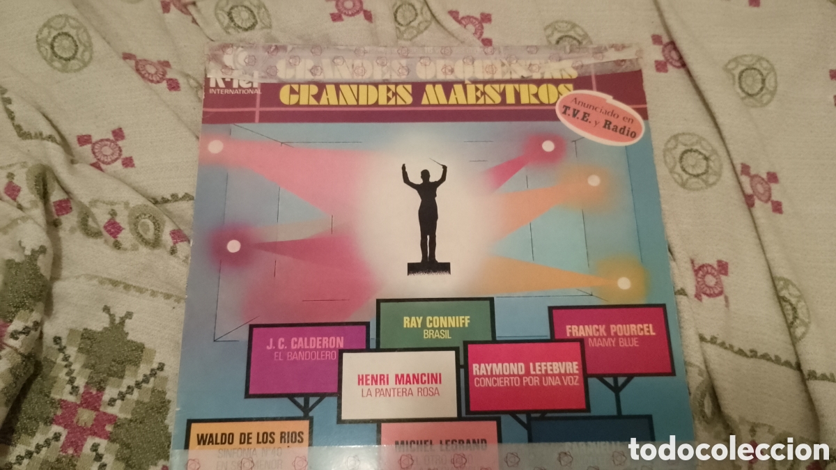 Discos de vinilo: Grandes &eacute;xitos/ Grandes maestros