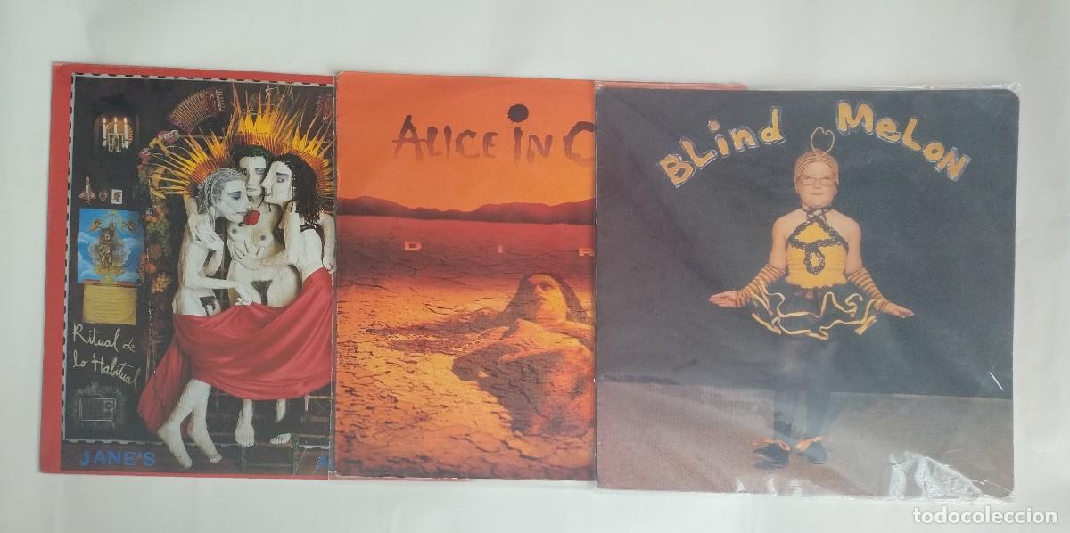 Discos de vinilo: Lote discos de vinilo Lp de Rock