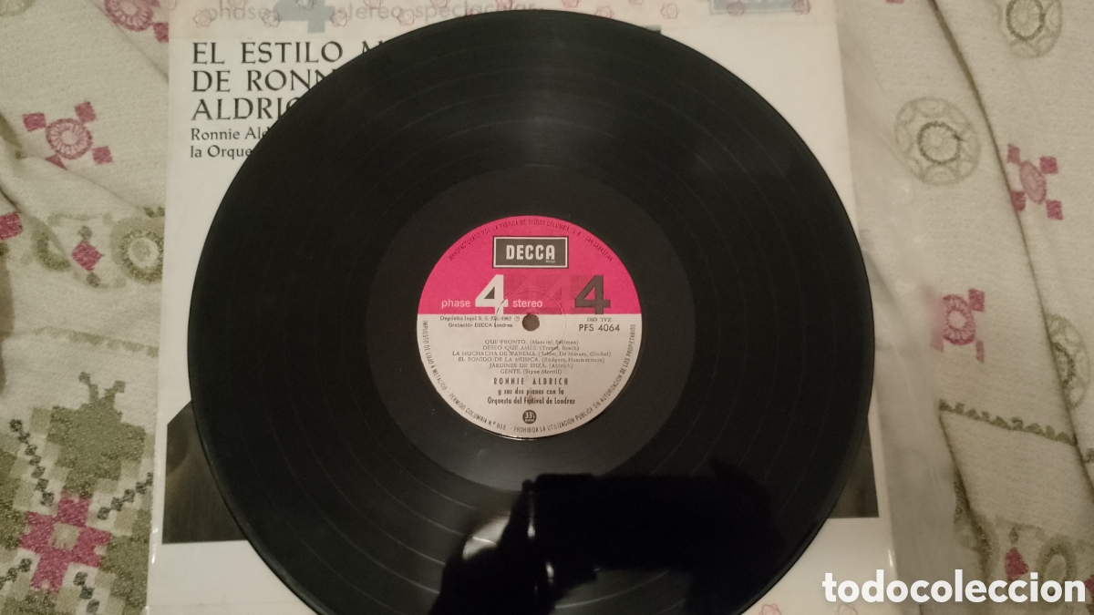 Discos de vinilo: El estilo m&aacute;gico de Ronnie aldrich - Foto 3
