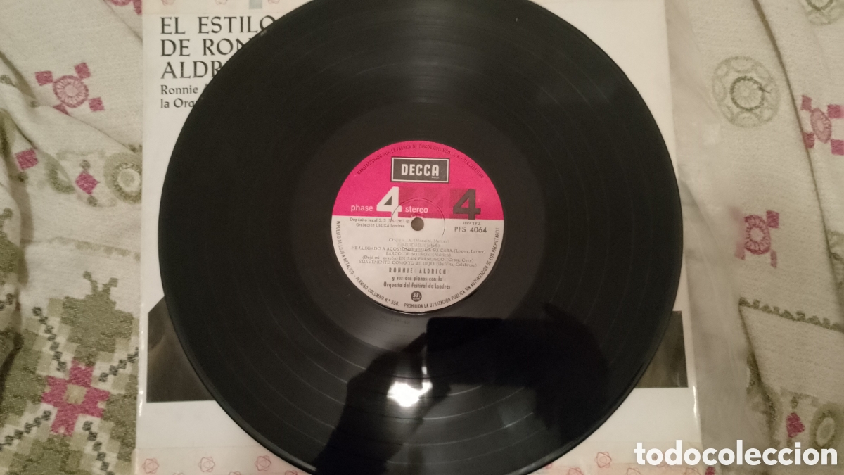 Discos de vinilo: El estilo m&aacute;gico de Ronnie aldrich - Foto 4
