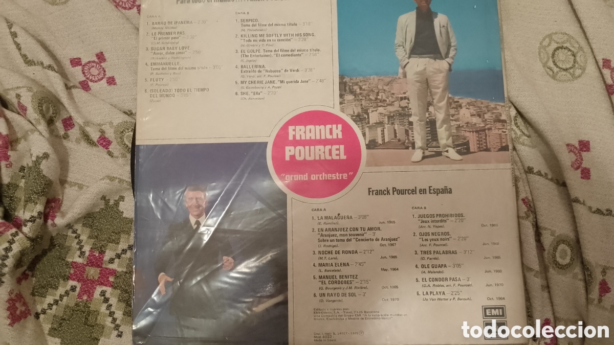 Discos de vinilo: Frank pourcel para todo el mundo - Foto 2