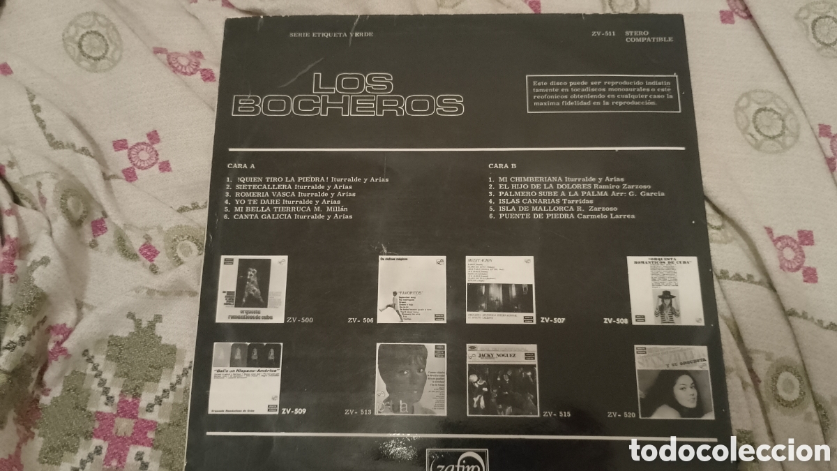Discos de vinilo: Los bocheros grandes &eacute;xitos - Foto 2