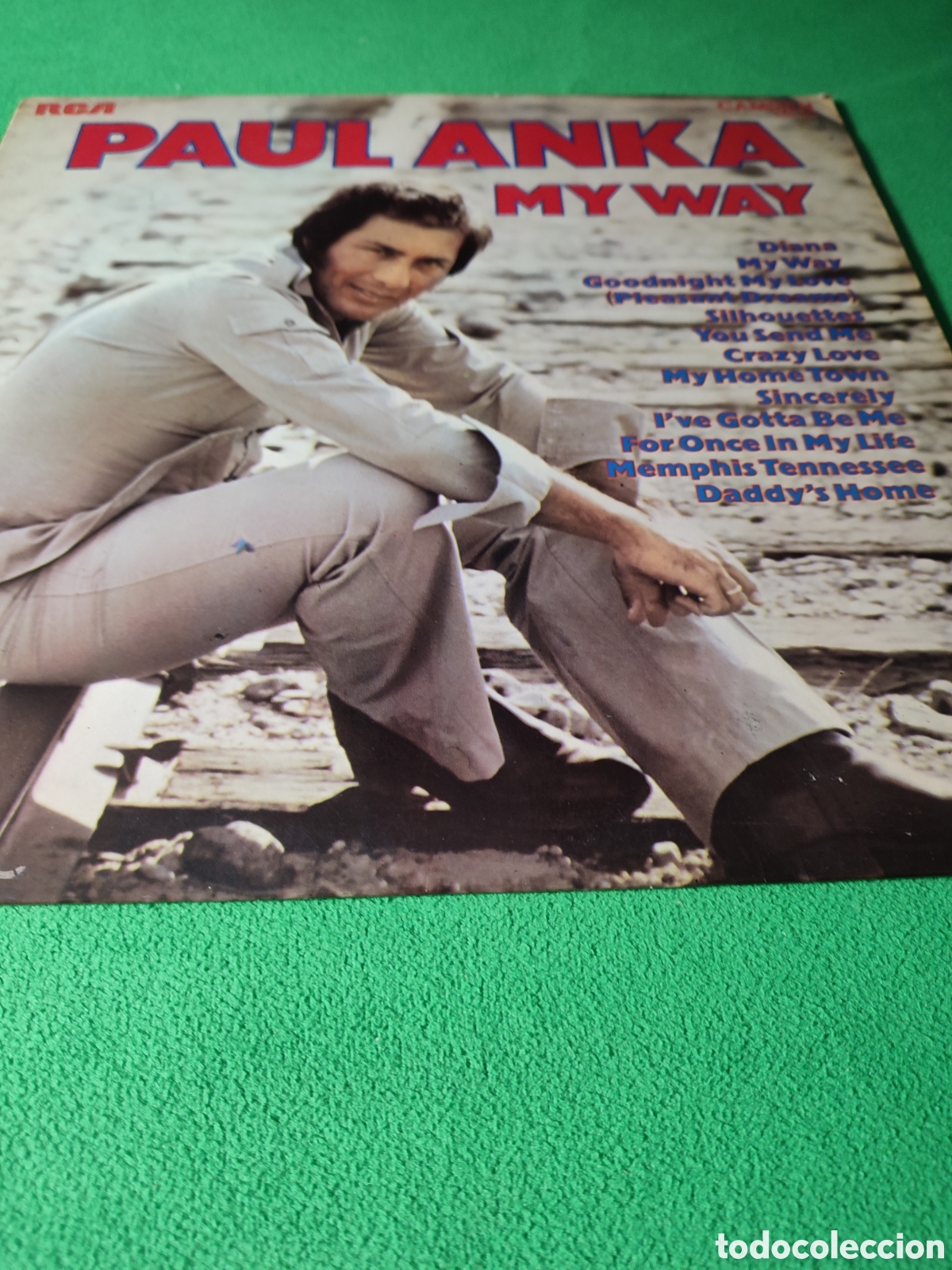 Discos de vinilo: Paul Anka - My Way Edici&oacute;n inglesa 1976 - Foto 1