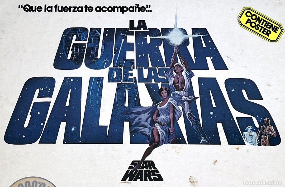 Discos de vinil: Disco vinilo doble - La guerra de las galaxias, BSO John Williams - Serie Traca 1977 - sin p&oacute;ster