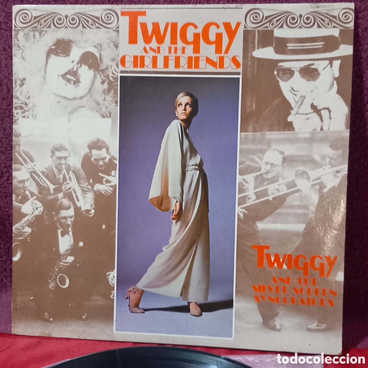 Disques de vinyle: LP TWIGGY AND THE GIRLFRIENDS (1972 SPAIN)